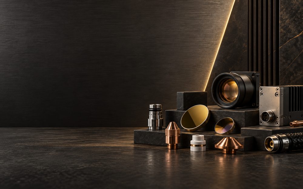 Optik lens, nozzle ve kamera modülü yedek parçalar